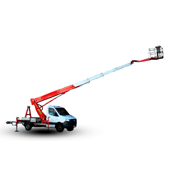 Bilmonterte lifter — Lift til leie hos Akershus Maskinutleie