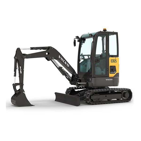 Volvo ECR25 Electric — leie hos Akershus Maskinutleie