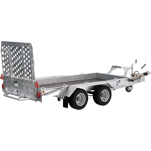 Ifor Williams GH94 maskinhenger — leie hos Akershus Maskinutleie