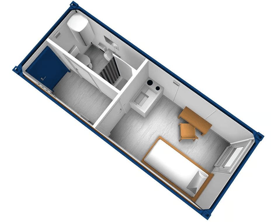 Moduler — Letthus og moduler til leie hos Akershus Maskinutleie