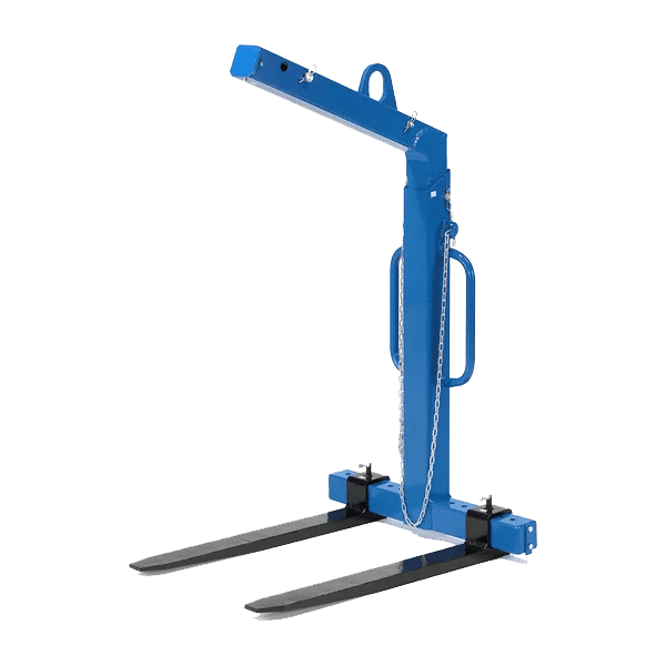 Pallegaffel 1 500 kg — leie hos Akershus Maskinutleie