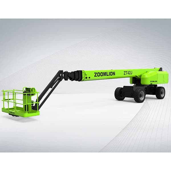 Diesel bomlift 44m — leie hos Akershus Maskinutleie
