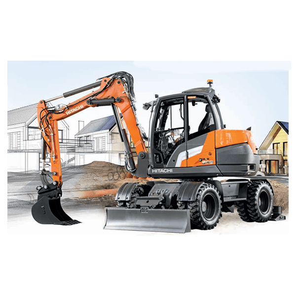 Hitachi ZX 95 W — leie hos Akershus Maskinutleie