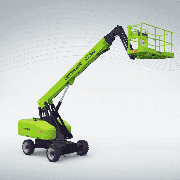 Diesel bomlift 22m — leie hos Akershus Maskinutleie