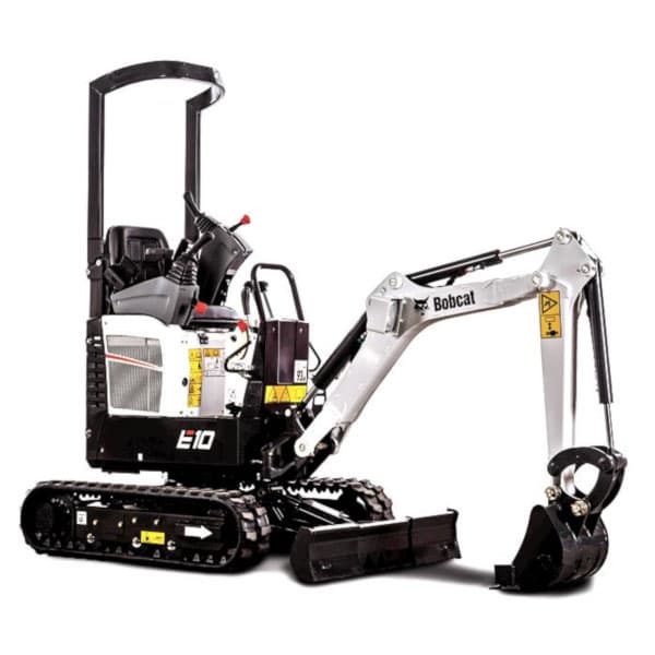 Bobcat E10e — leie hos Akershus Maskinutleie