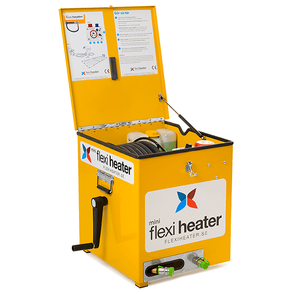 Flexiheater Mini elektrisk — leie hos Akershus Maskinutleie