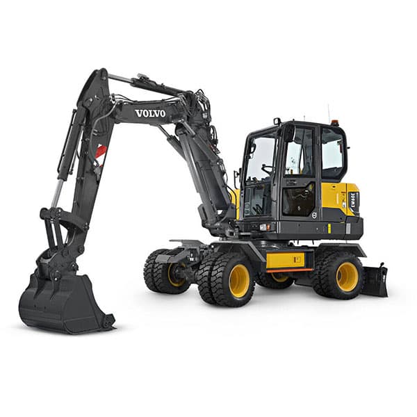 Volvo EW60E — leie hos Akershus Maskinutleie