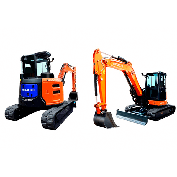 Hitachi Zeron ZE55 — leie hos Akershus Maskinutleie