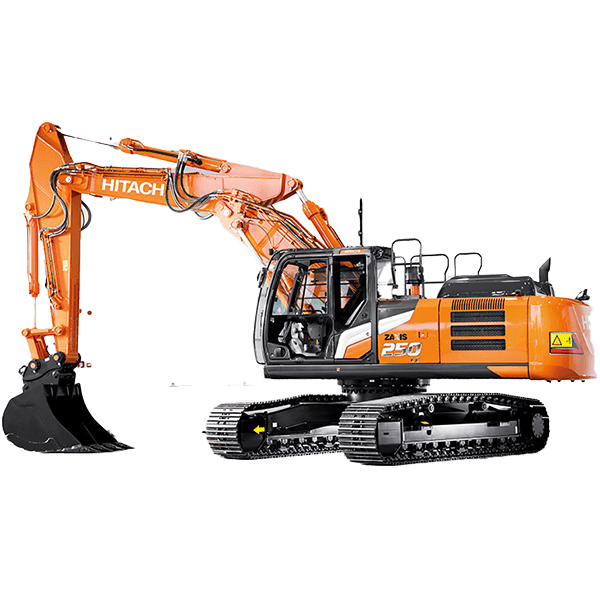 Hitachi ZX 250 — leie hos Akershus Maskinutleie
